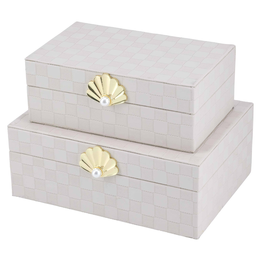 Opbergdoos Bless ivory small