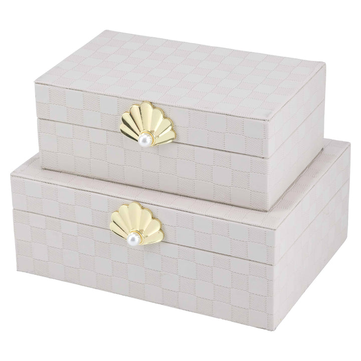 Opbergdoos Bless ivory small