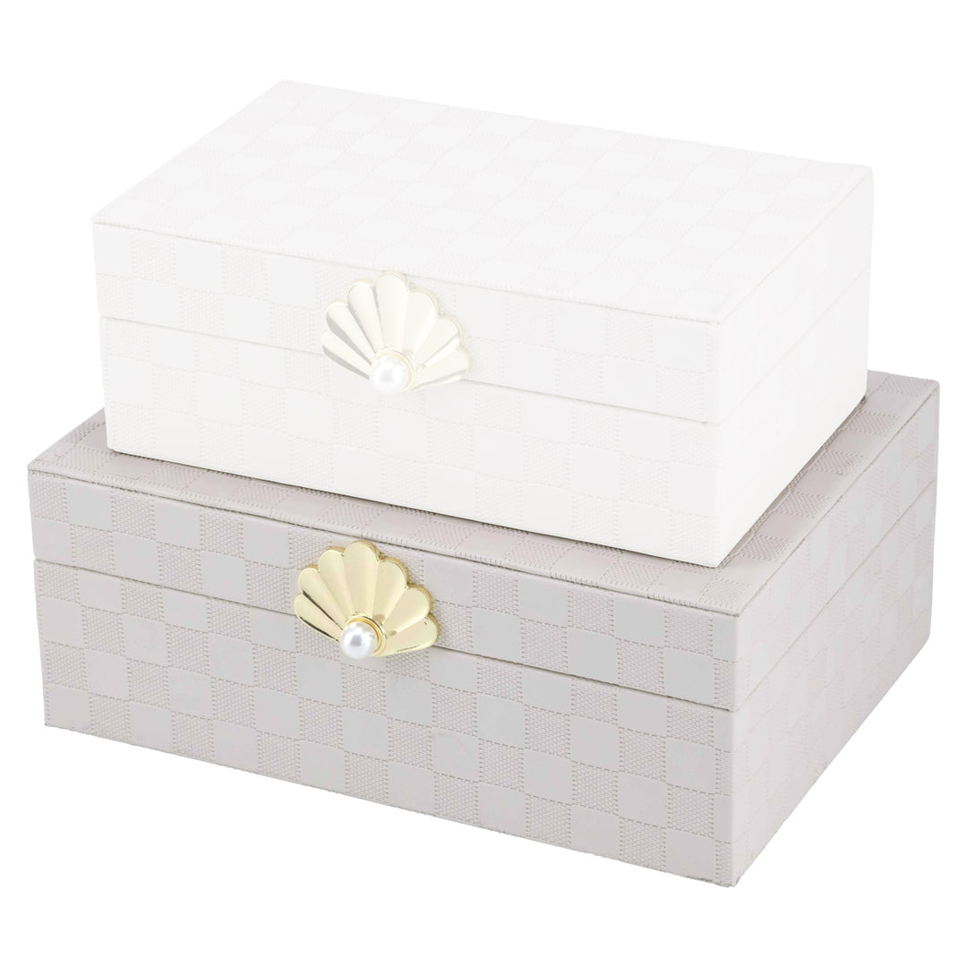Opbergdoos Bless ivory large