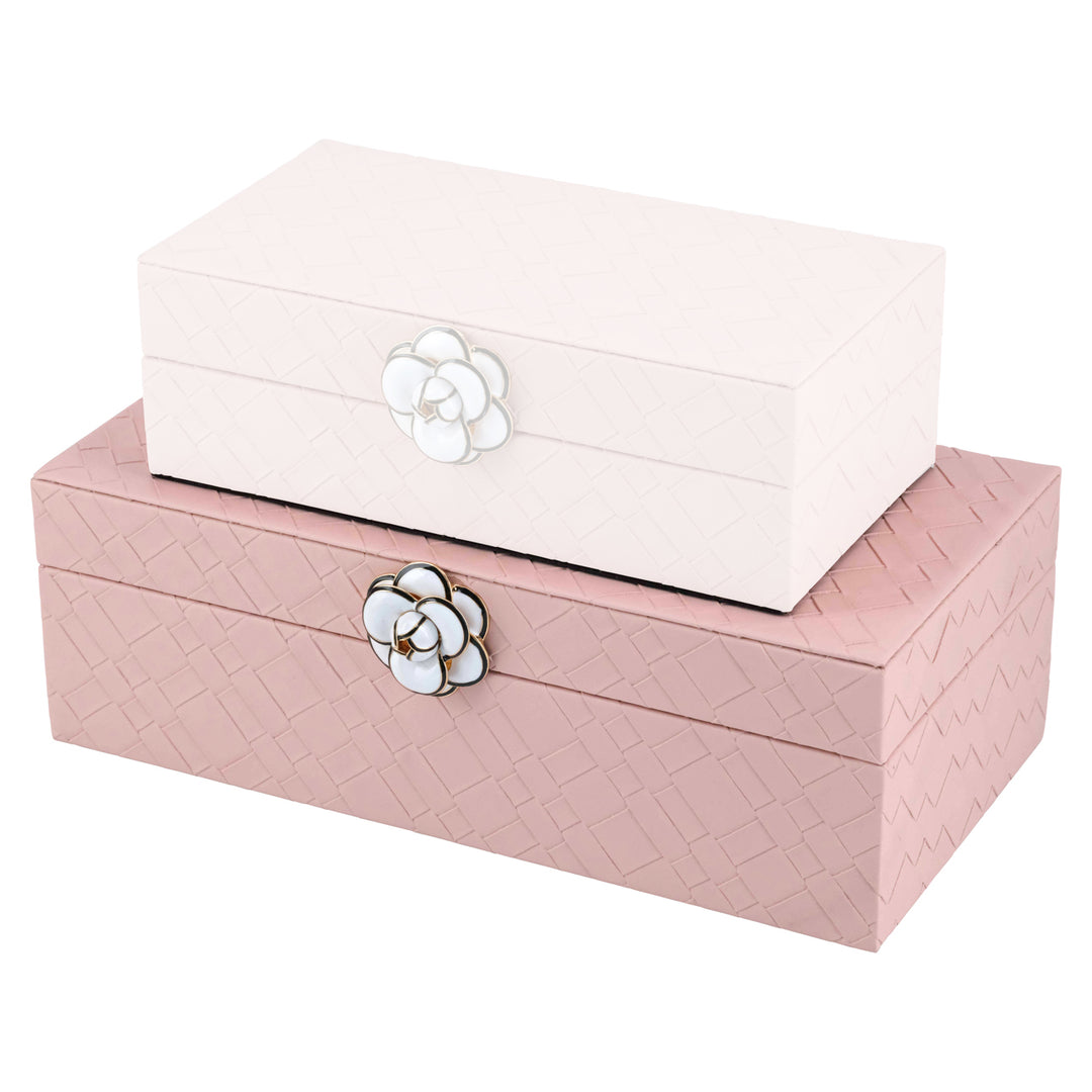 Opbergdoos Lotte pink large