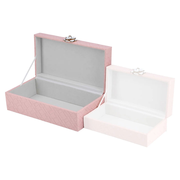 Opbergdoos Lotte pink large