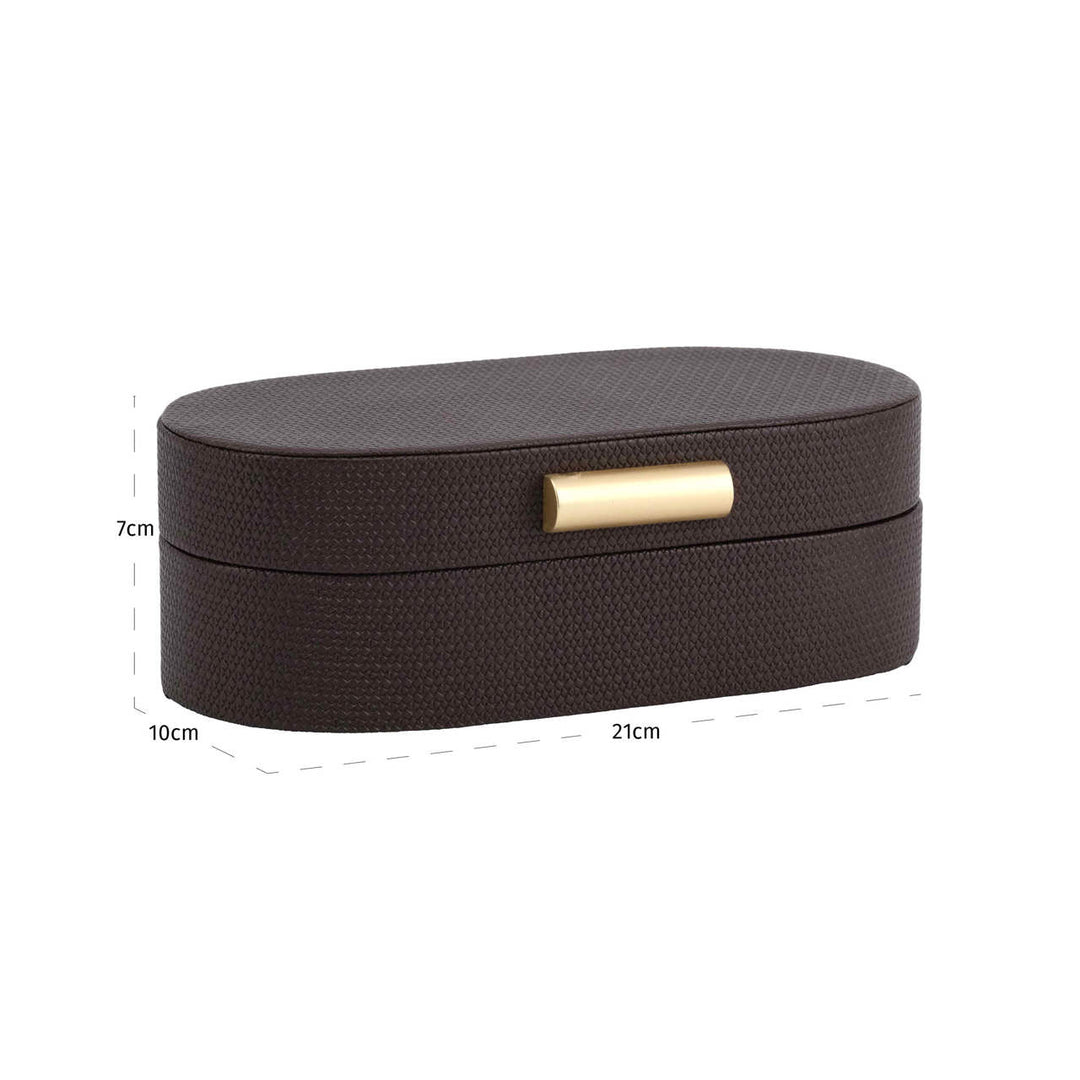 Opbergdoos Nova brown small