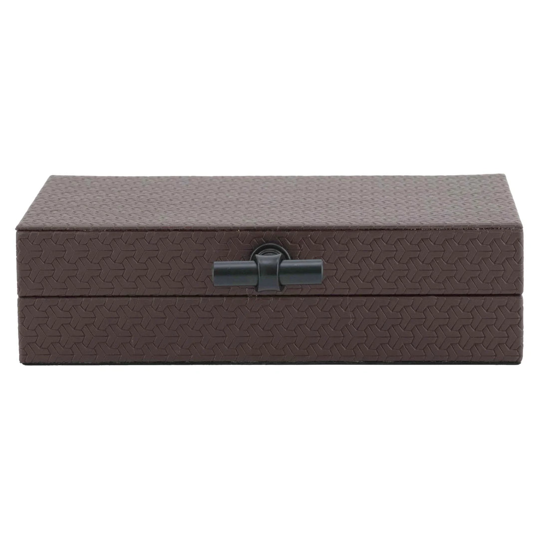 Opbergdoos Billie dark brown small