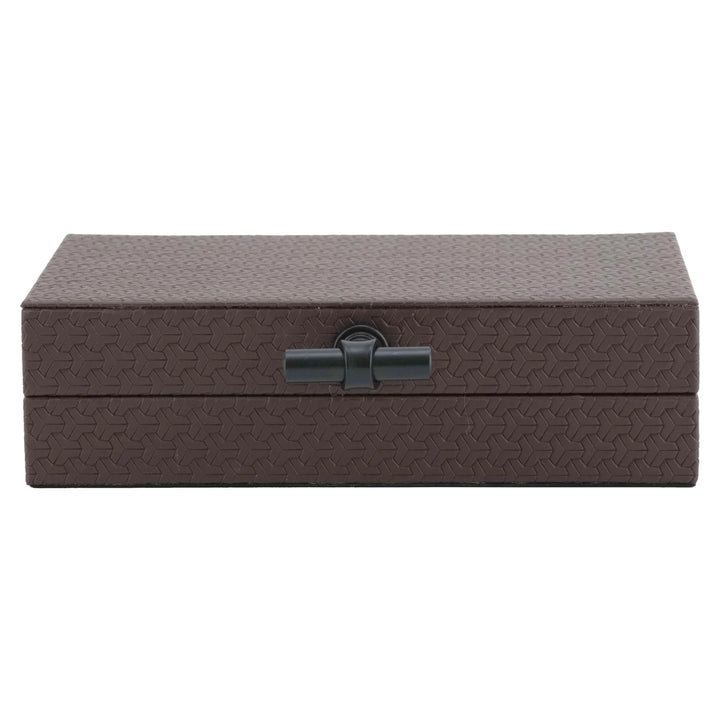 Opbergdoos Billie dark brown small