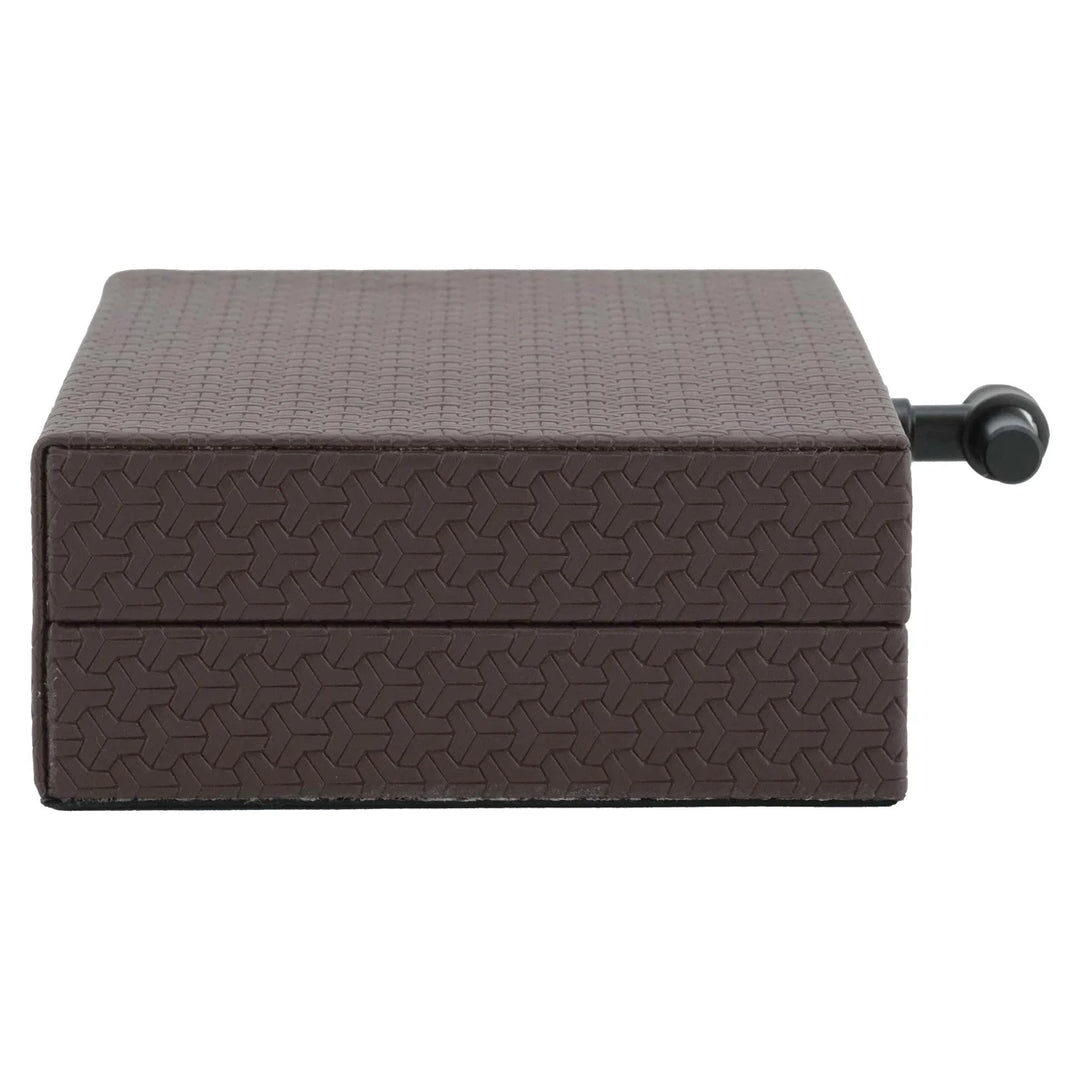 Opbergdoos Billie dark brown small