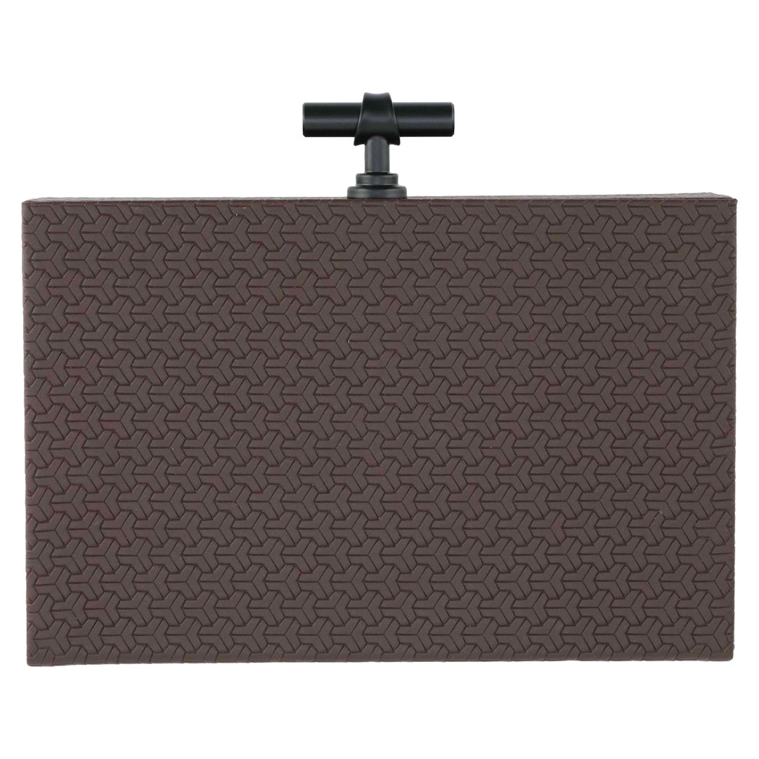 Opbergdoos Billie dark brown small