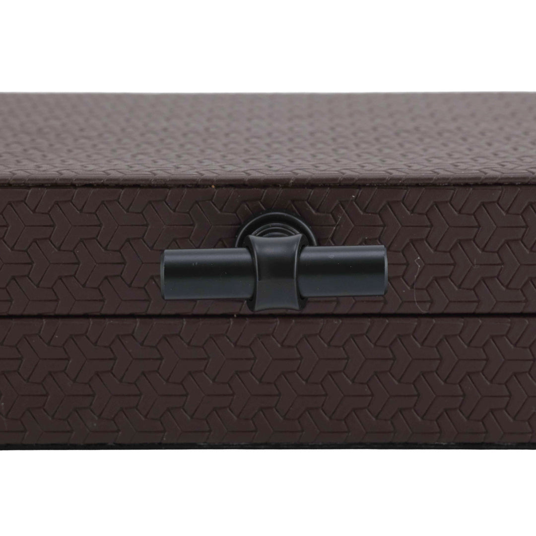 Opbergdoos Billie dark brown small
