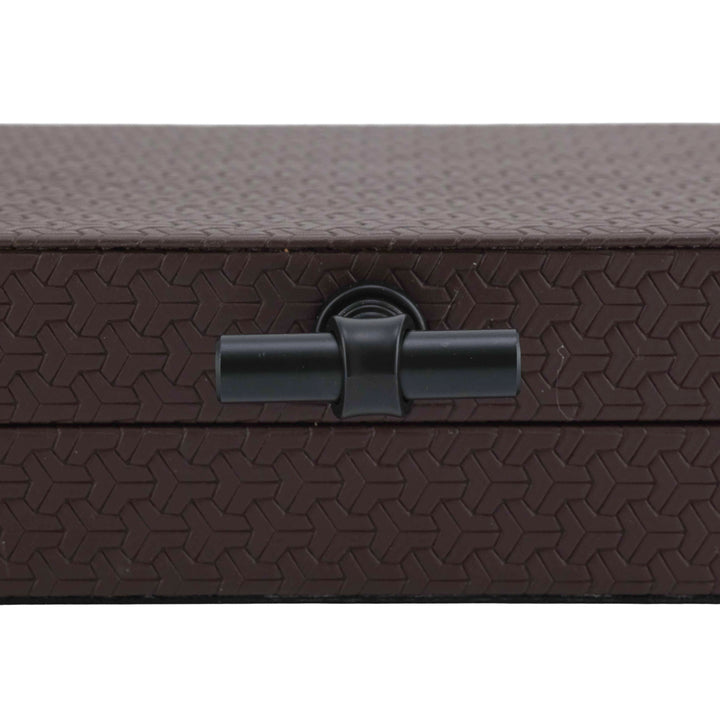Opbergdoos Billie dark brown small