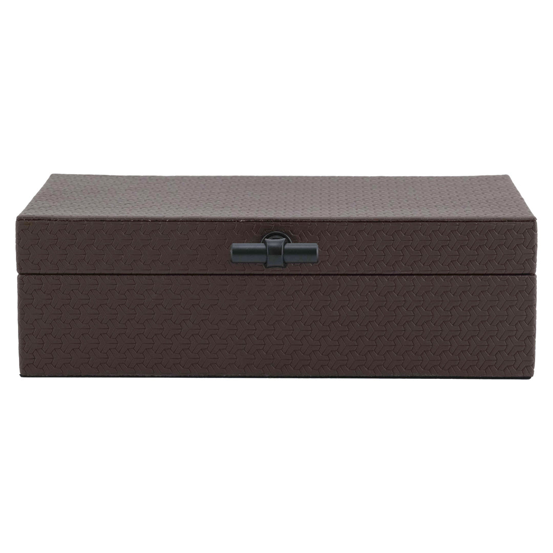 Opbergdoos Billie dark brown large