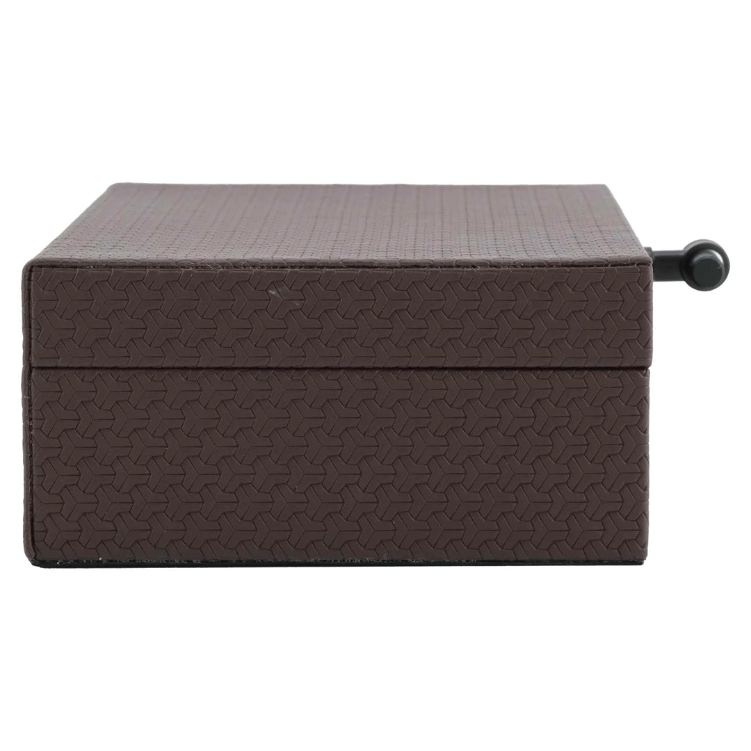 Opbergdoos Billie dark brown large