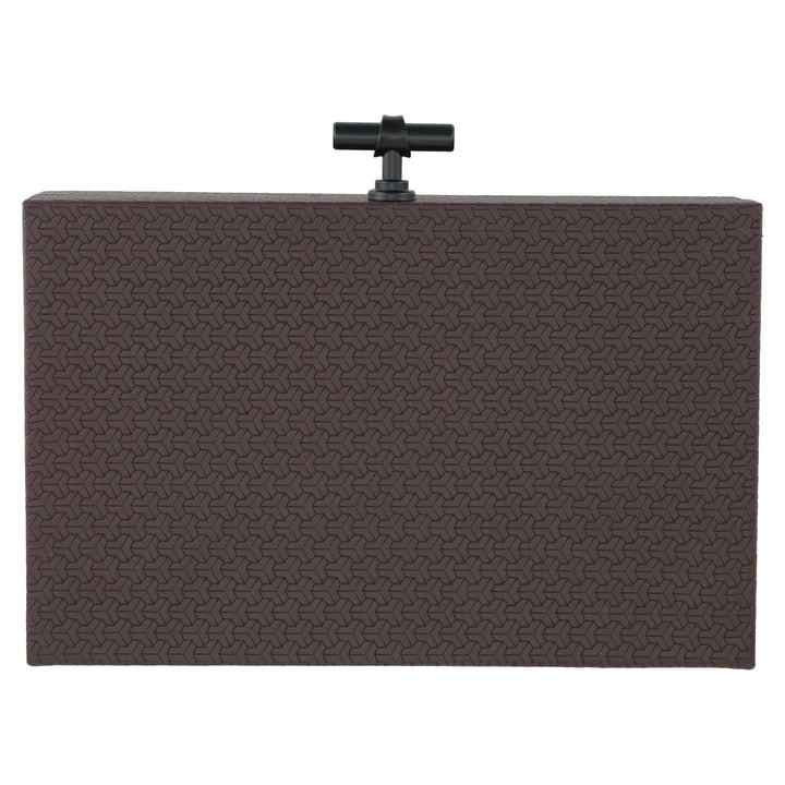 Opbergdoos Billie dark brown large
