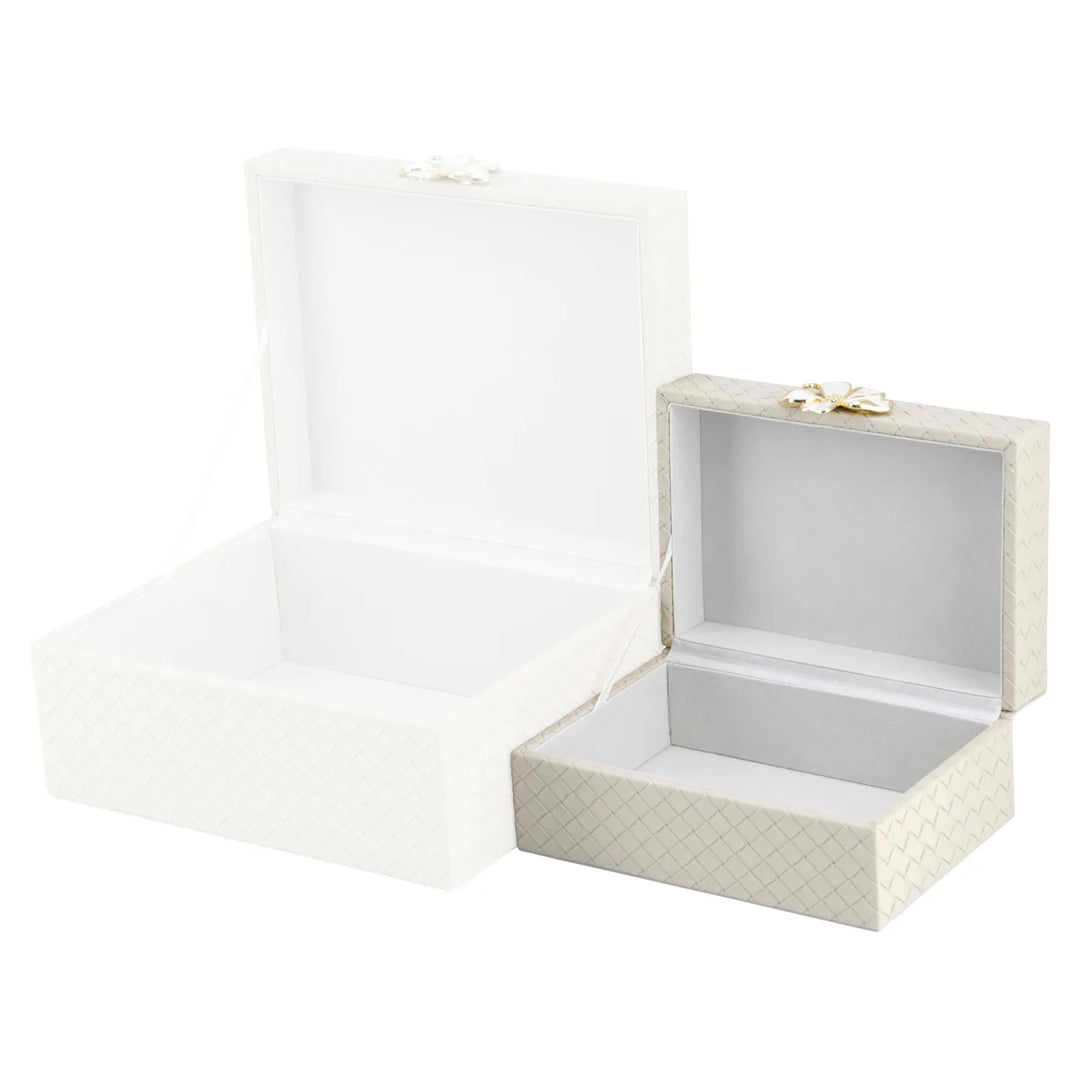 Opbergdoos Lillie ivory small