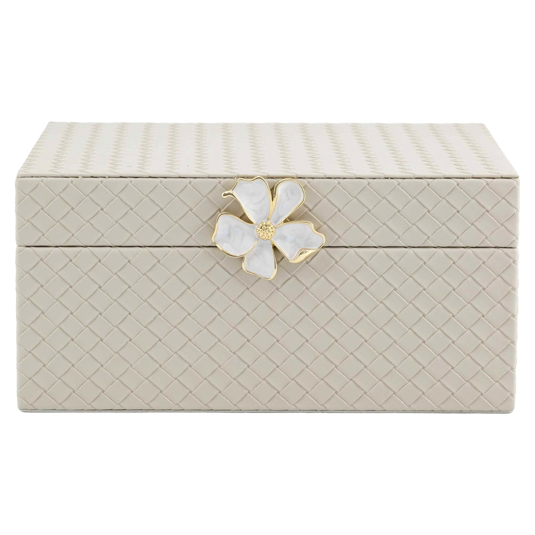 Opbergdoos Lillie ivory large