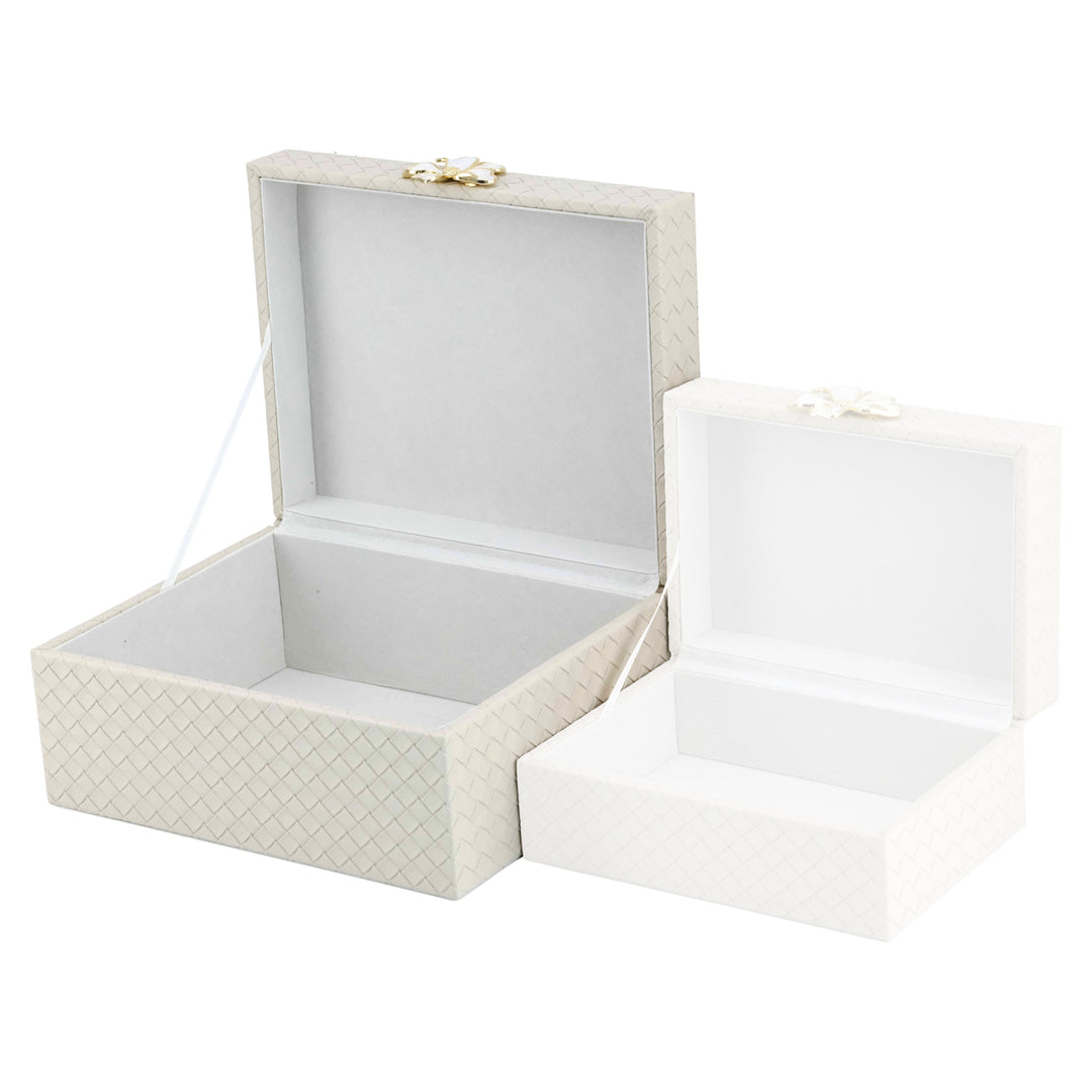 Opbergdoos Lillie ivory large