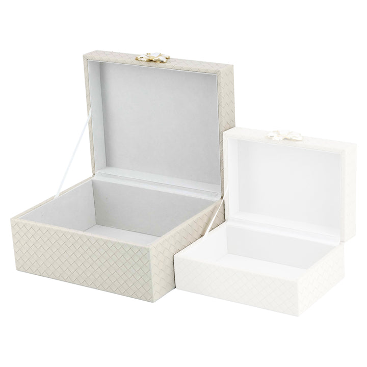 Opbergdoos Lillie ivory large
