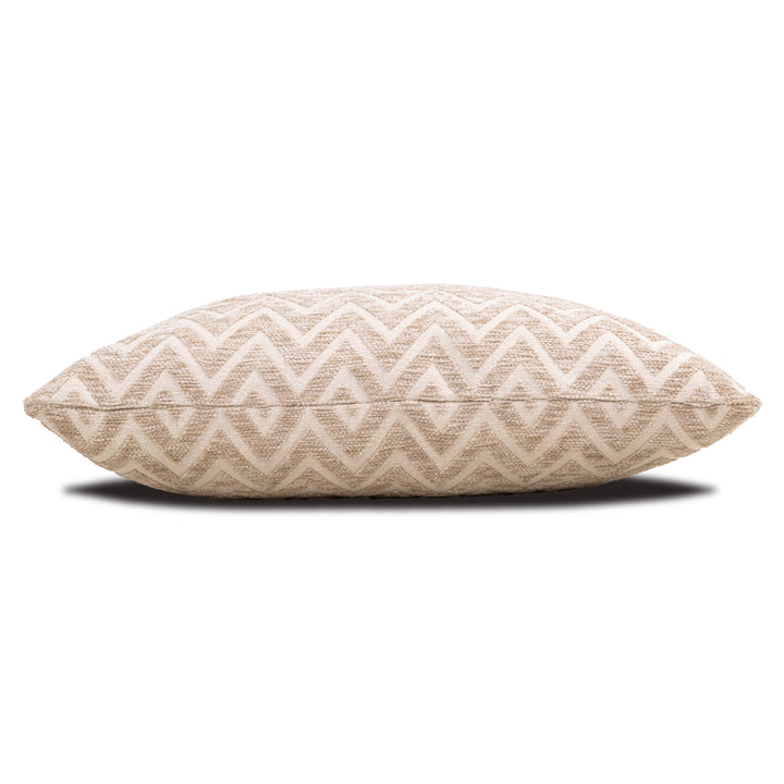 Kussen Cassy beige chevron