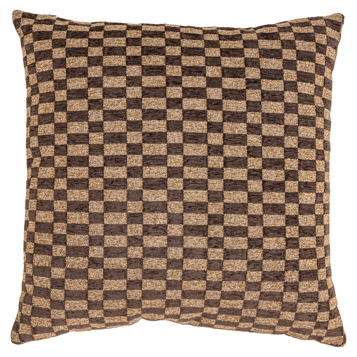 Kussen Remi brown rectilinear