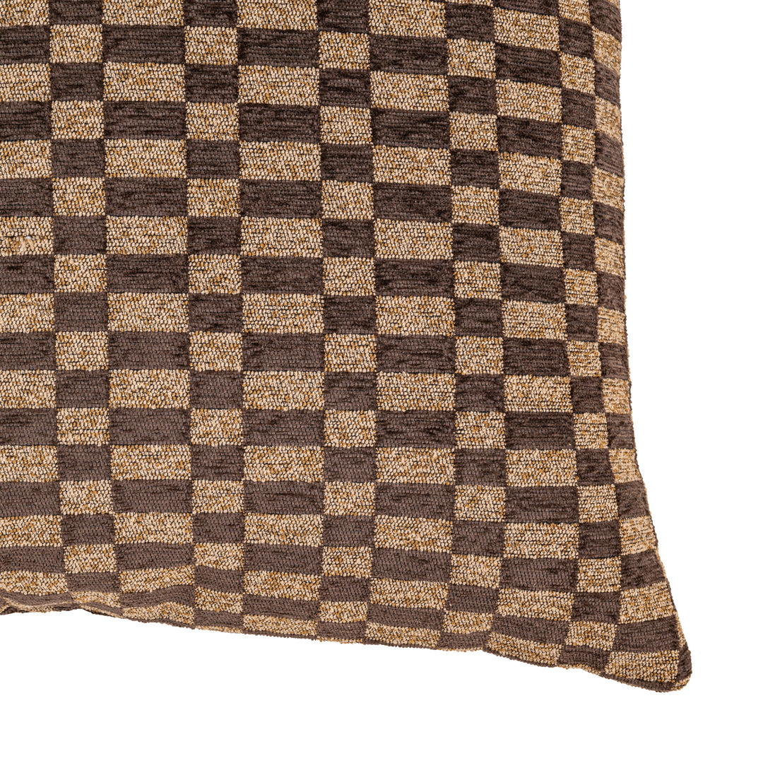 Kussen Remi brown rectilinear