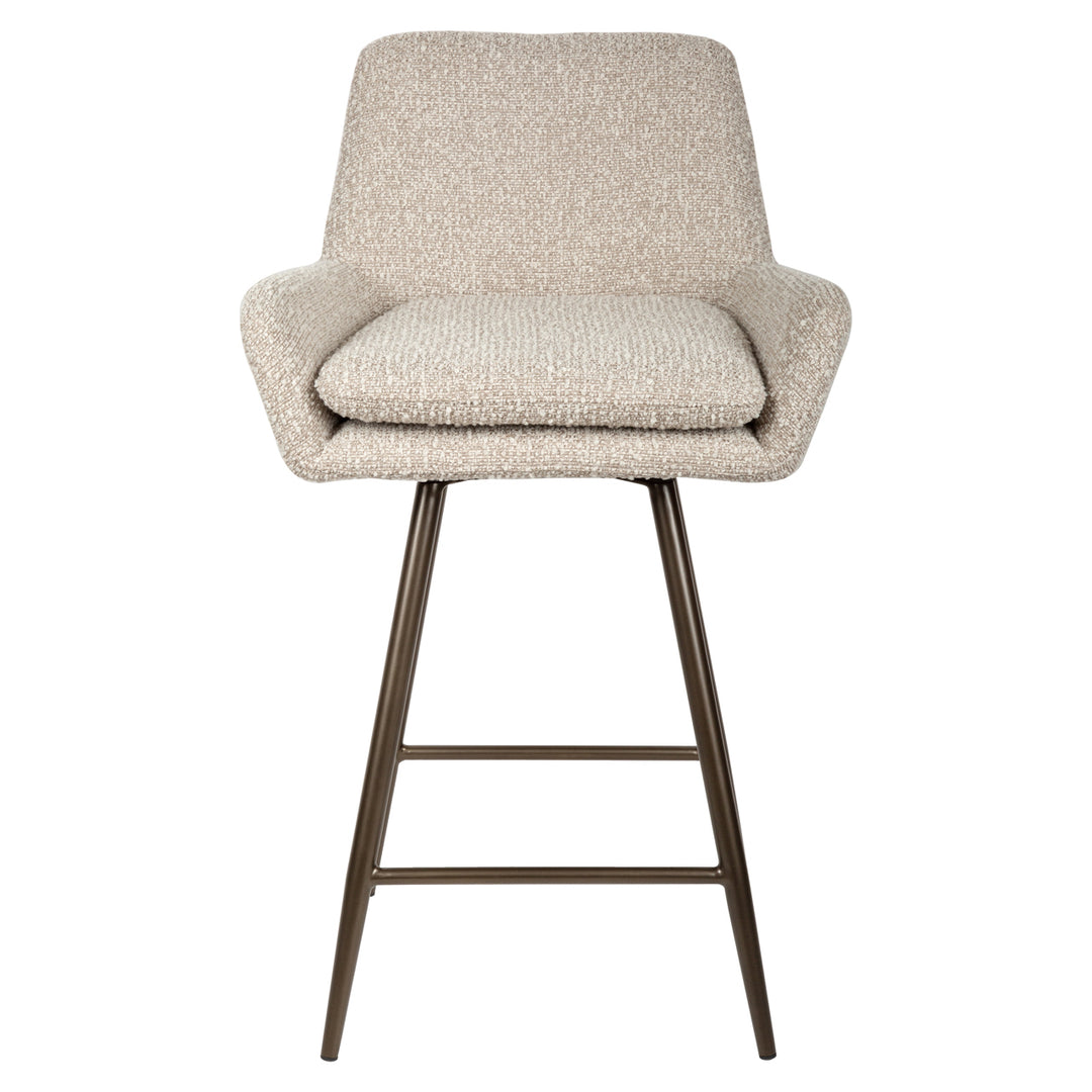 Counterstoel Linsey natural chunky swivel (Set of 2)
