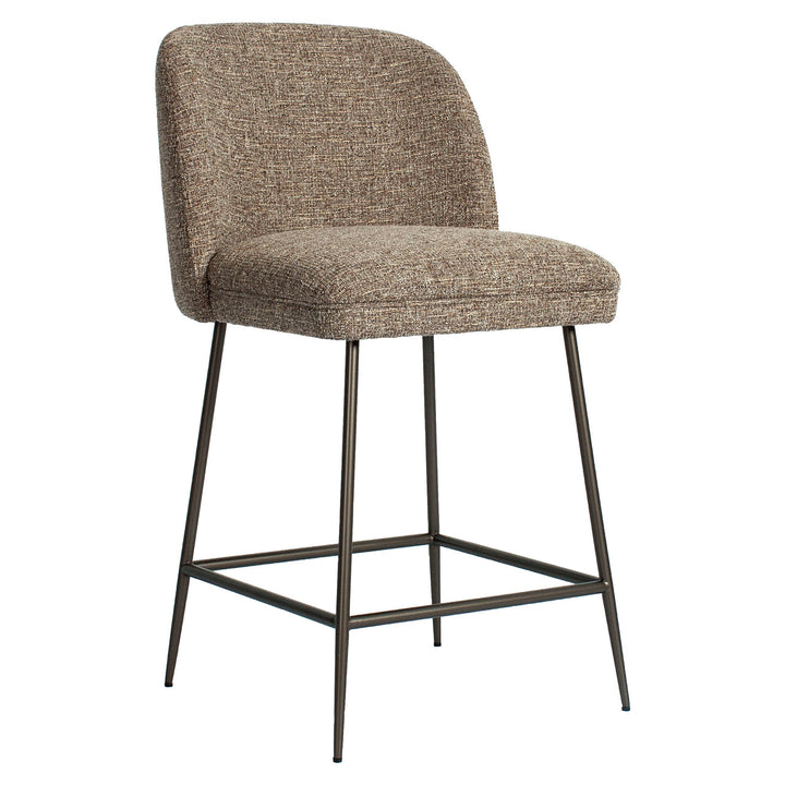 Counterstoel Pullitzer brown tweed
