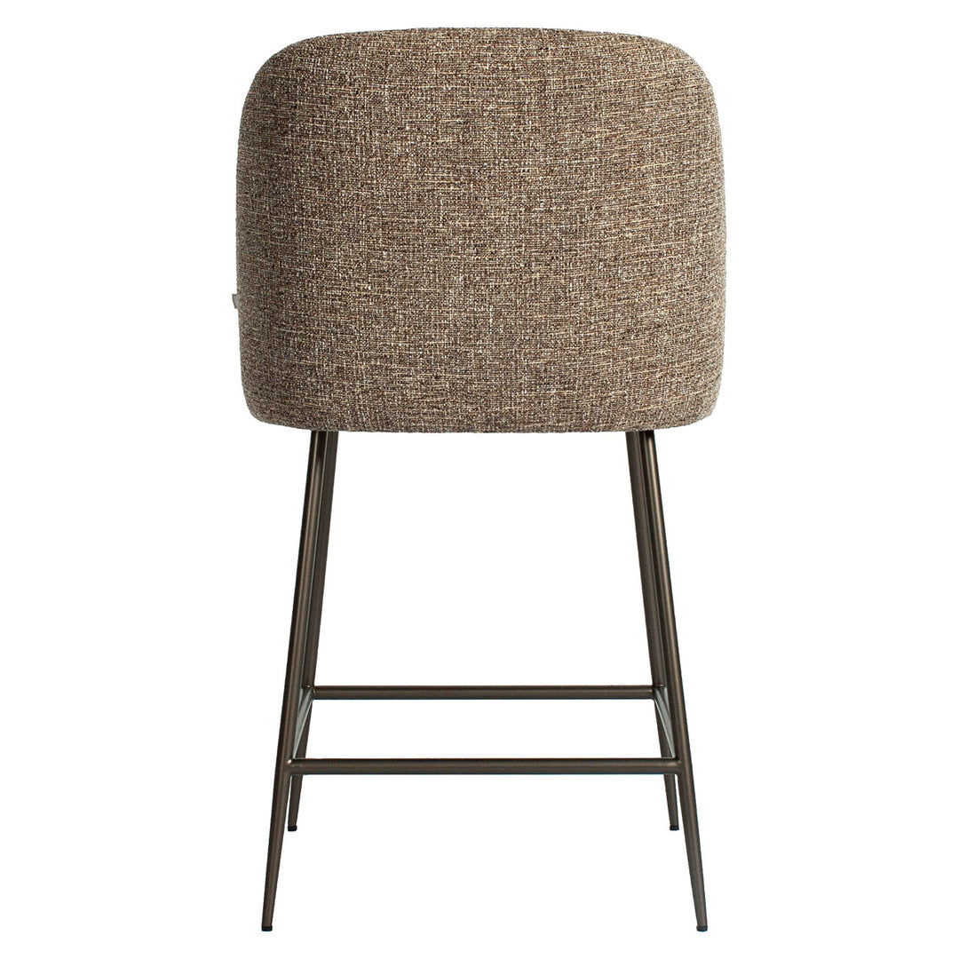 Counterstoel Pullitzer brown tweed