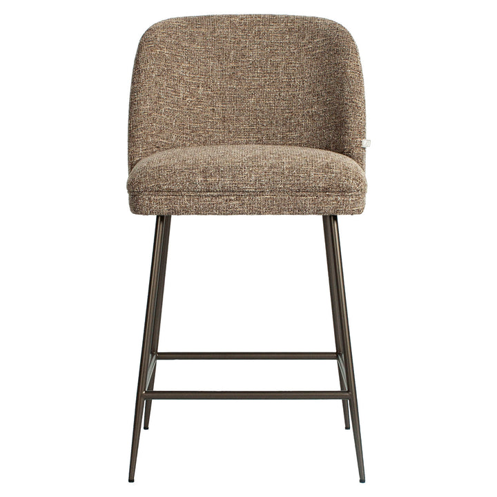 Counterstoel Pullitzer brown tweed