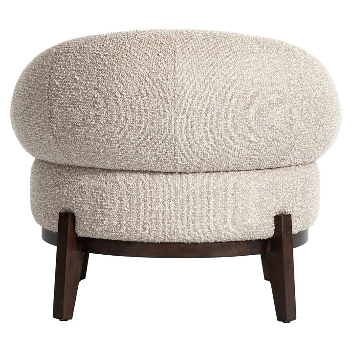 Lounge stoel Montana natural chunky fire retardant