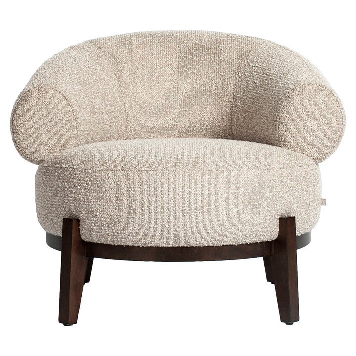 Lounge stoel Montana natural chunky fire retardant