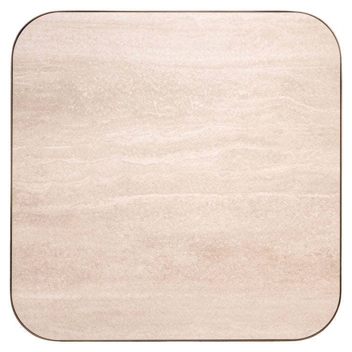 Salontafel Claridge beige 70x70 (cumulus)