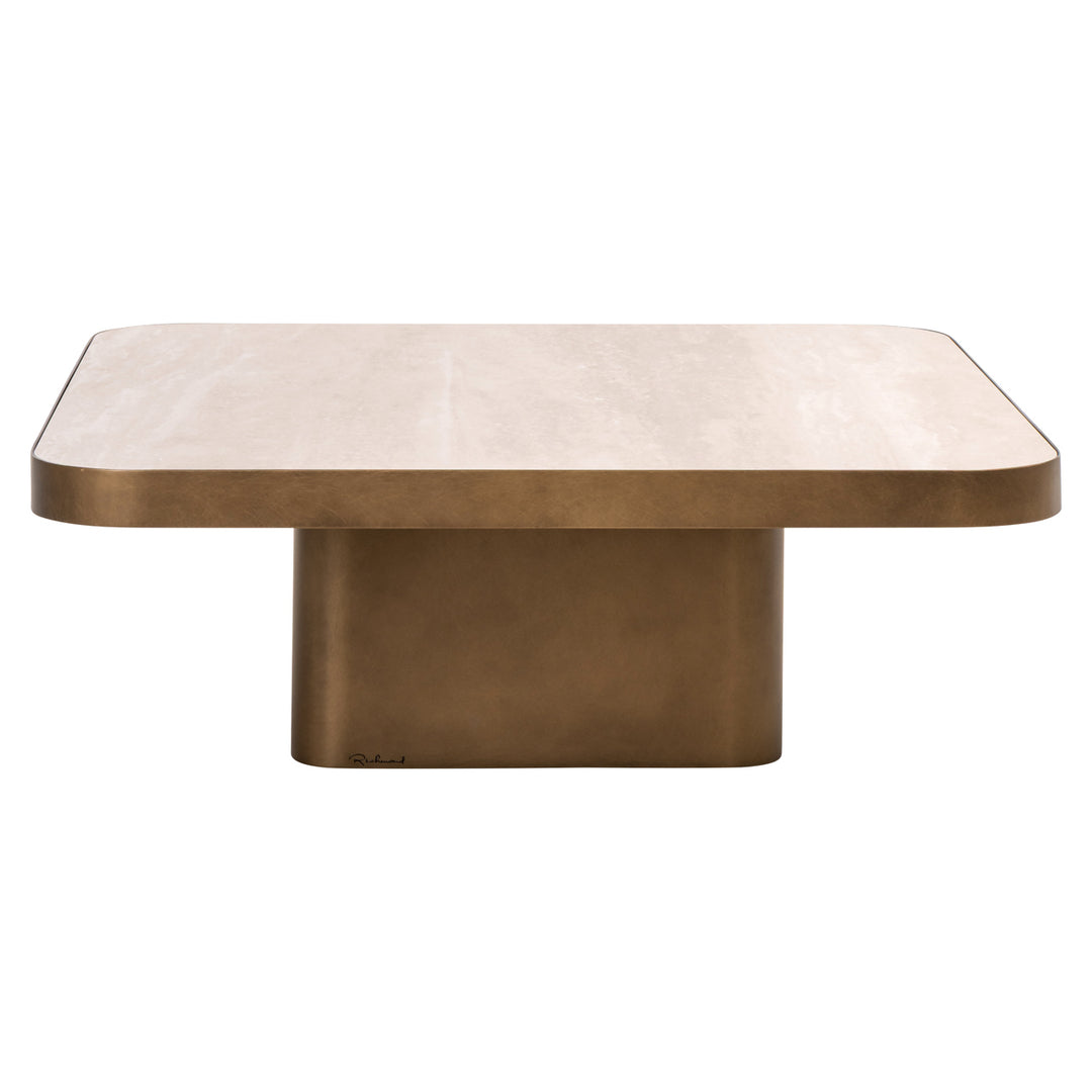 Salontafel Claridge beige 90x90 (cumulus)