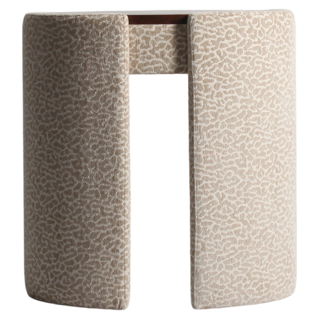Bureau Roxenne beige leopard dressing table