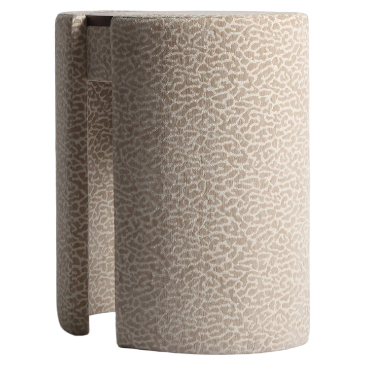 Bureau Roxenne beige leopard dressing table