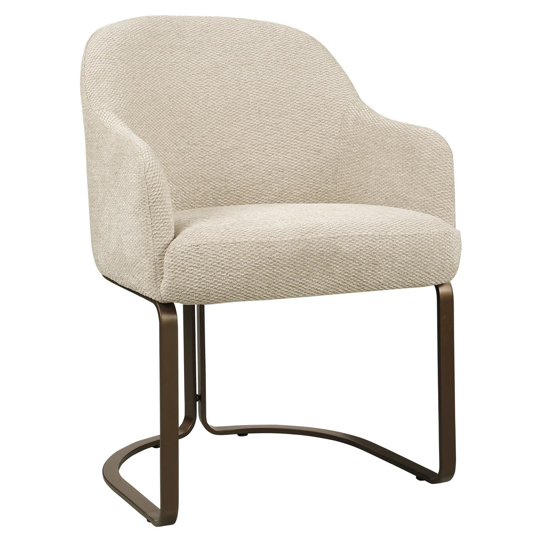 Eetkamerstoel Hadley natural boldweave fire retardant