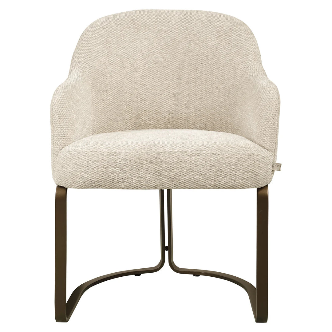 Eetkamerstoel Hadley natural boldweave fire retardant