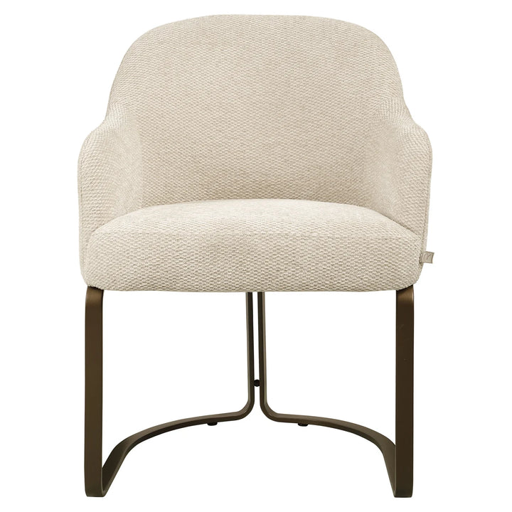 Eetkamerstoel Hadley natural boldweave fire retardant