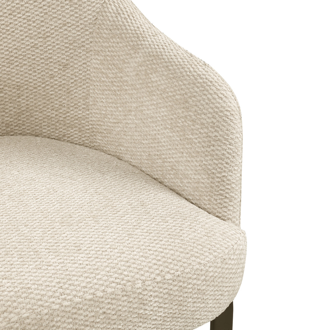 Eetkamerstoel Hadley natural boldweave fire retardant