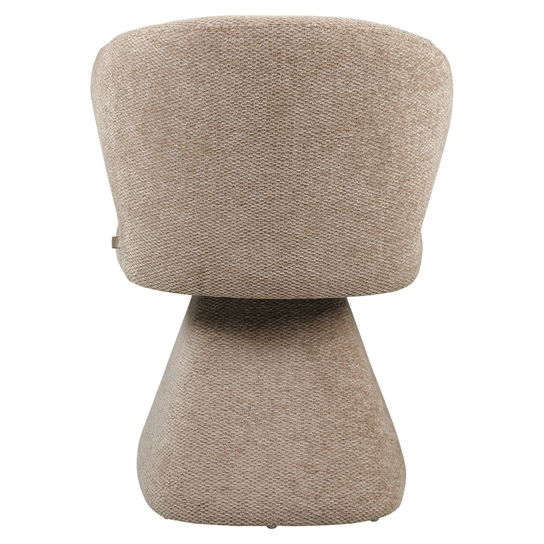 Eetkamerstoel Zenith mocca boldweave