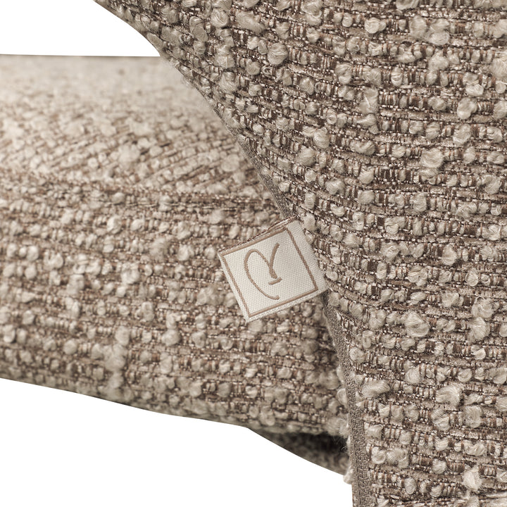 Counterstoel Viola mocca chunky