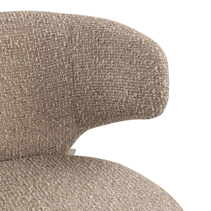 Counterstoel Viola mocca chunky
