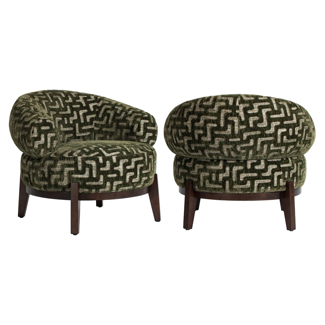 Lounge stoel Montana moss labyrinth