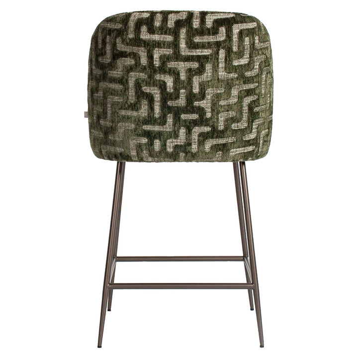 Counterstoel Pullitzer moss labyrinth