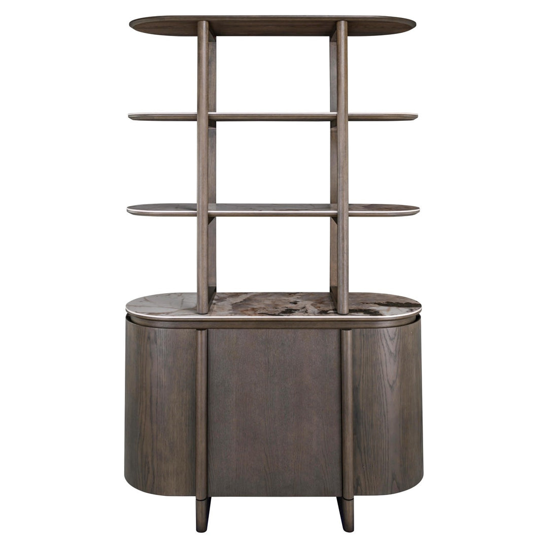 Wandkast Langford brown