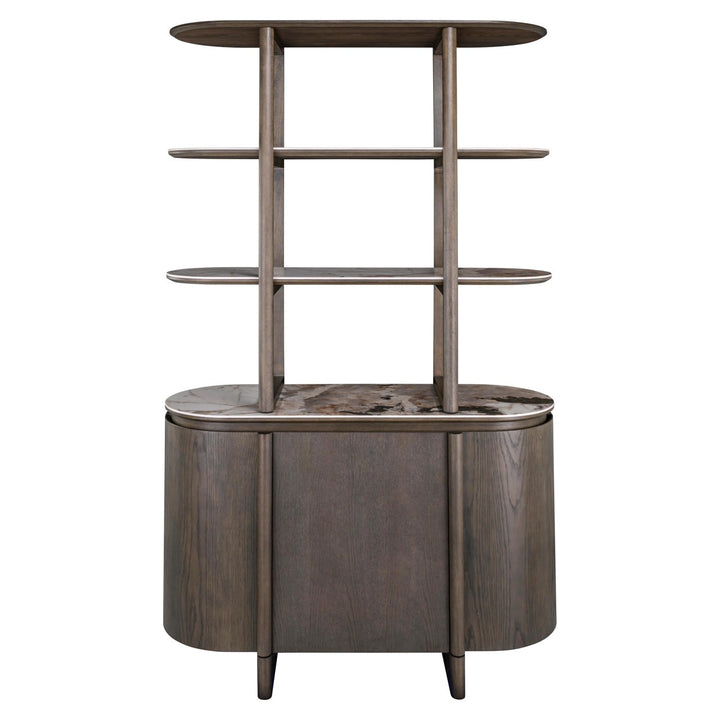 Wandkast Langford brown