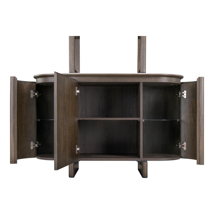 Wandkast Langford brown