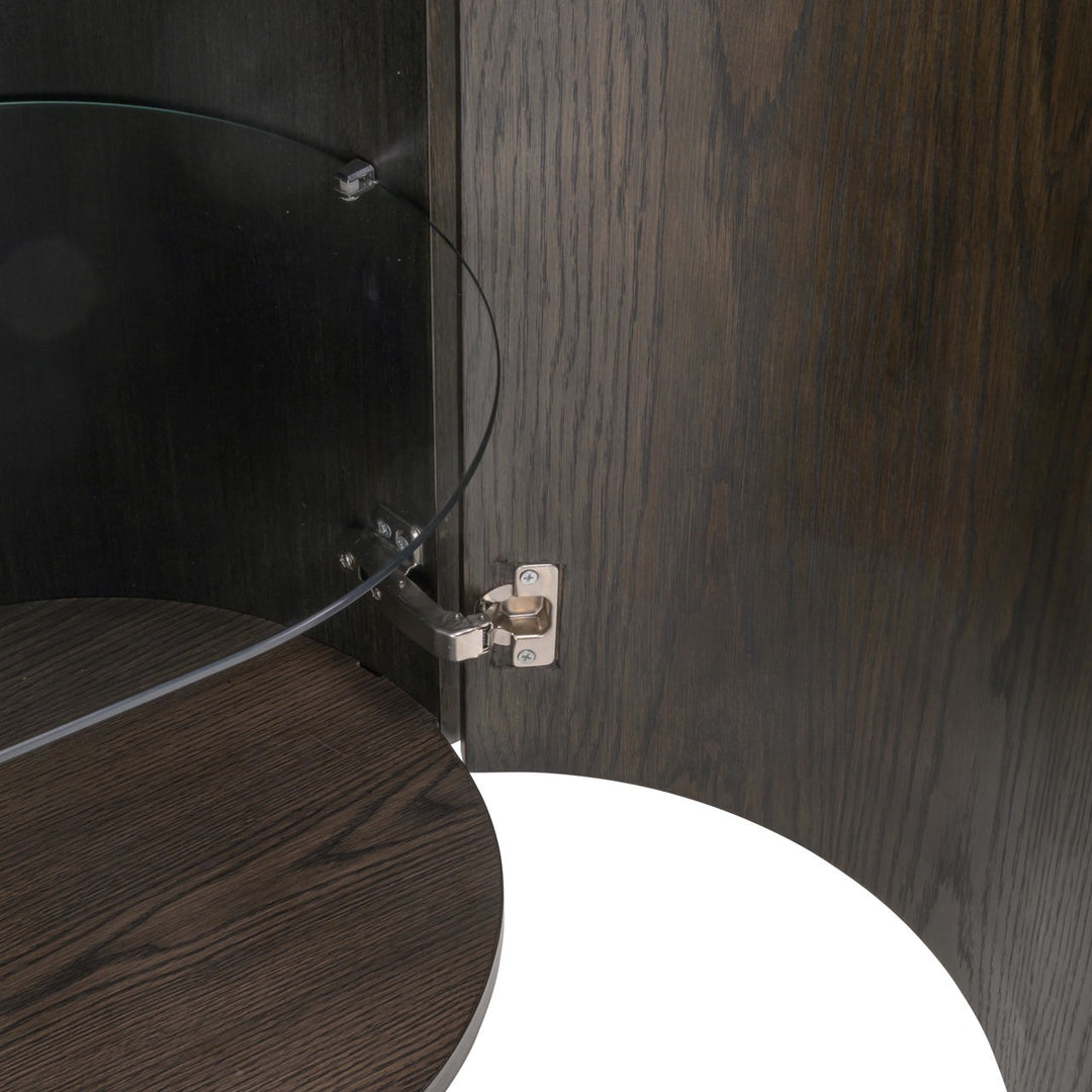 Wandkast Langford brown