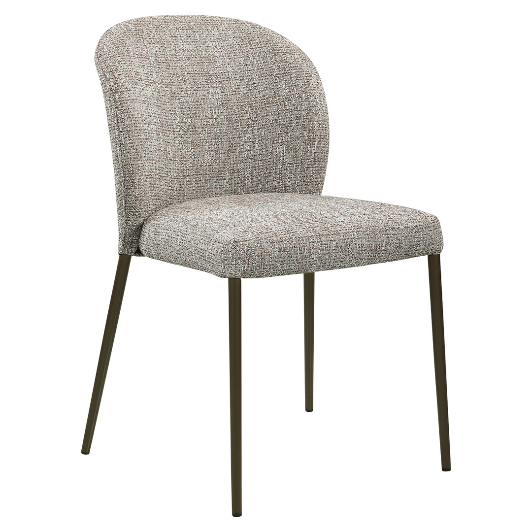Eetkamerstoel Stacker  earth tweed fire retardant (Set of 2)