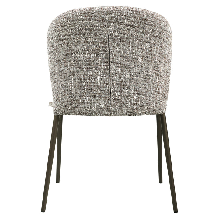 Eetkamerstoel Stacker  earth tweed fire retardant (Set of 2)