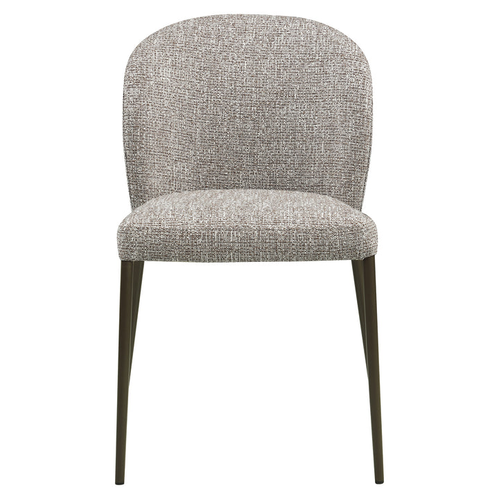 Eetkamerstoel Stacker  earth tweed fire retardant (Set of 2)