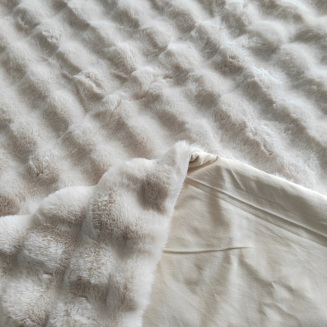 Plaid Cosy Fluff cream 150x200