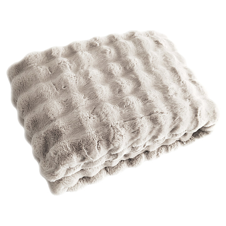 Plaid Cosy Fluff cream 150x200